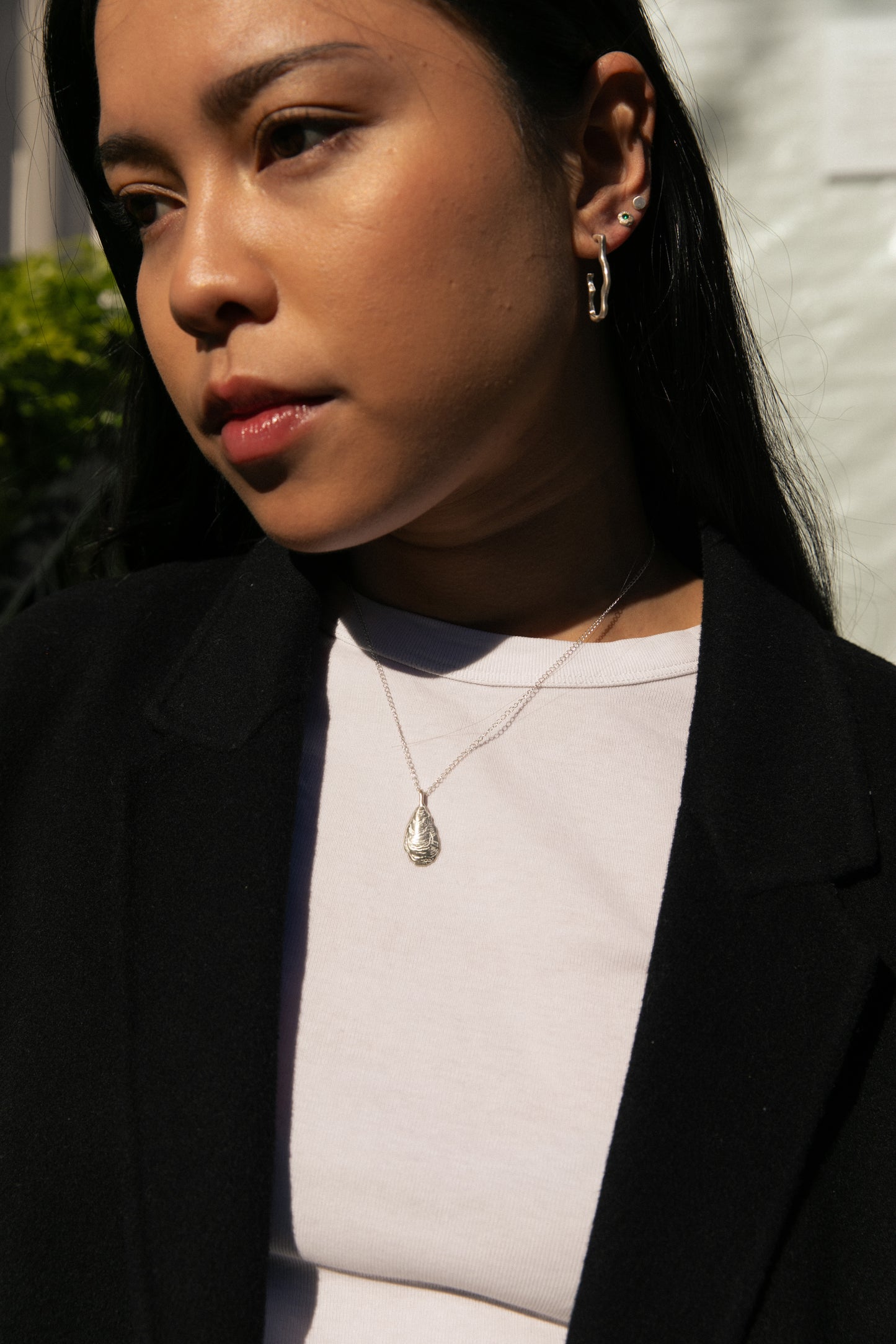Wobble Hoops // Silver