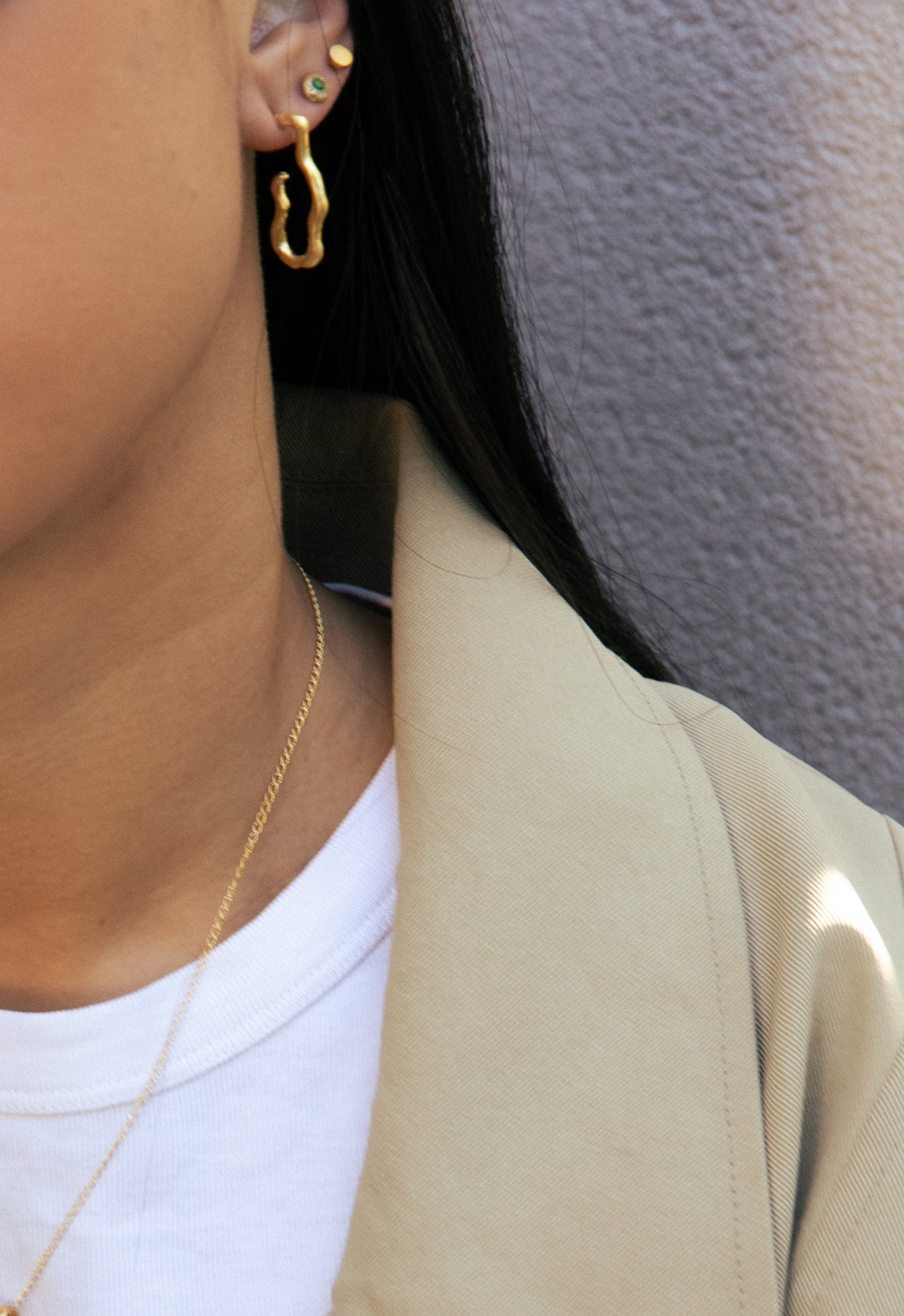 Wobble Hoops // Gold
