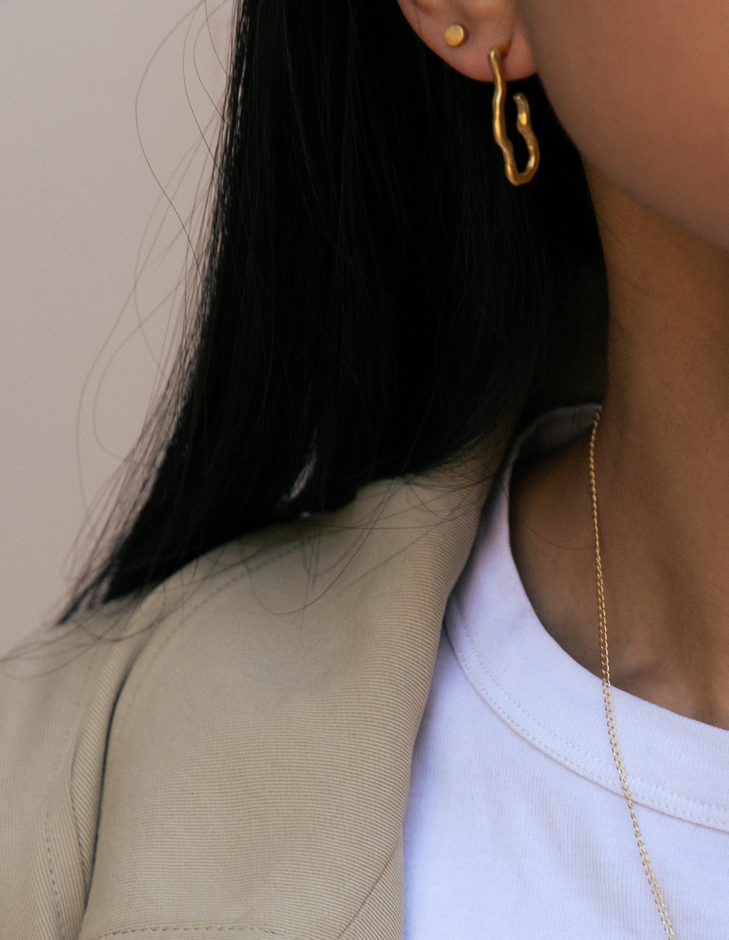 Wobble Hoops // Gold