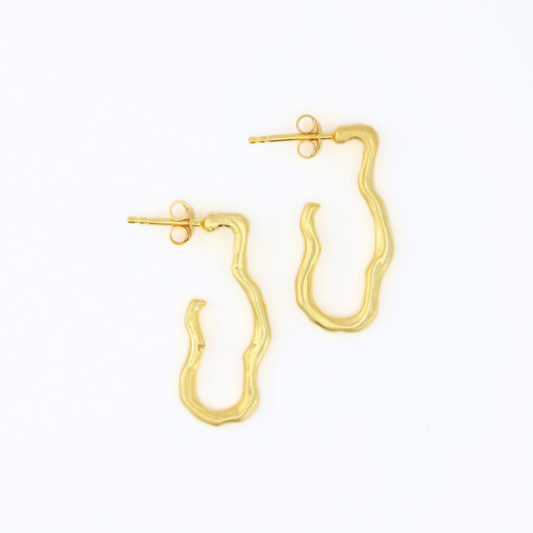 Wobble Hoops // Gold