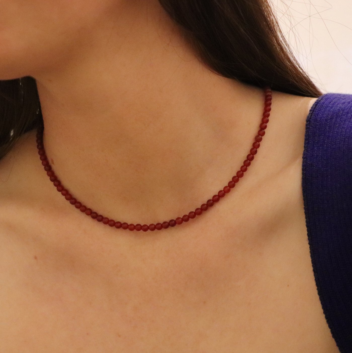 Mina Necklace // Red Algae