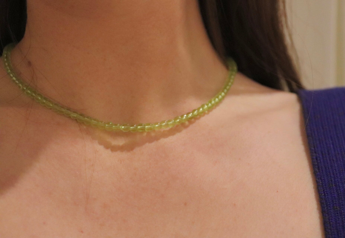 Mina Necklace // Green Algae