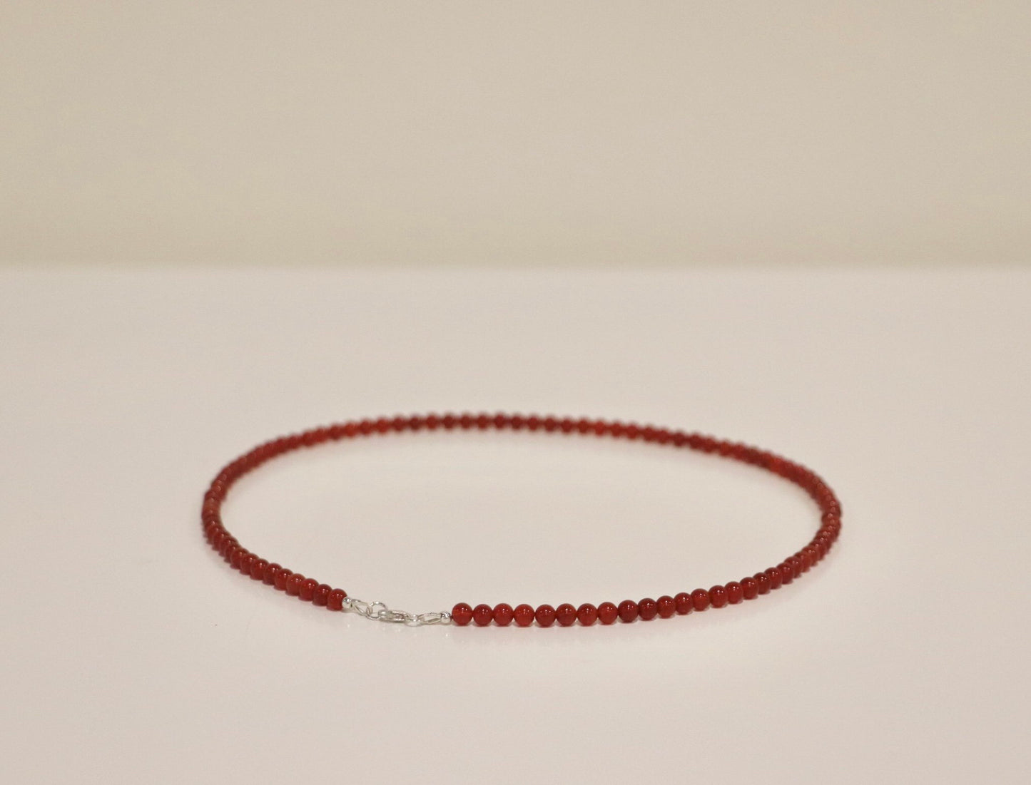 Collier Mina // Algues rouges