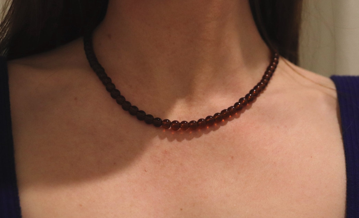 Collier Zoé // Ambre