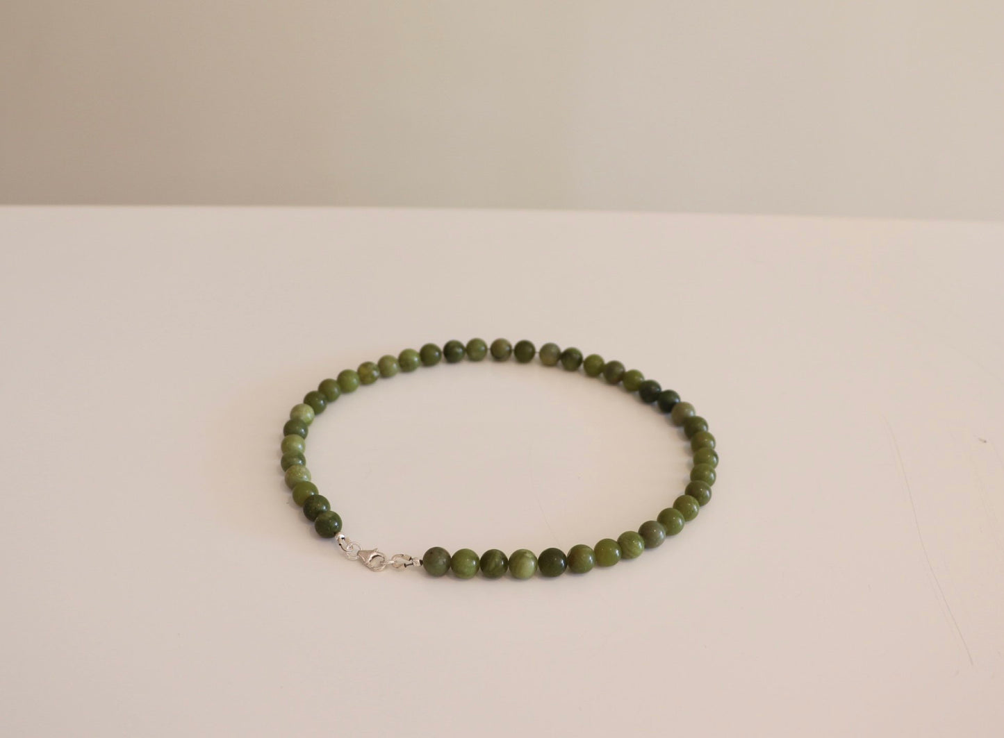 Peta Necklace // Emerald Green Beads