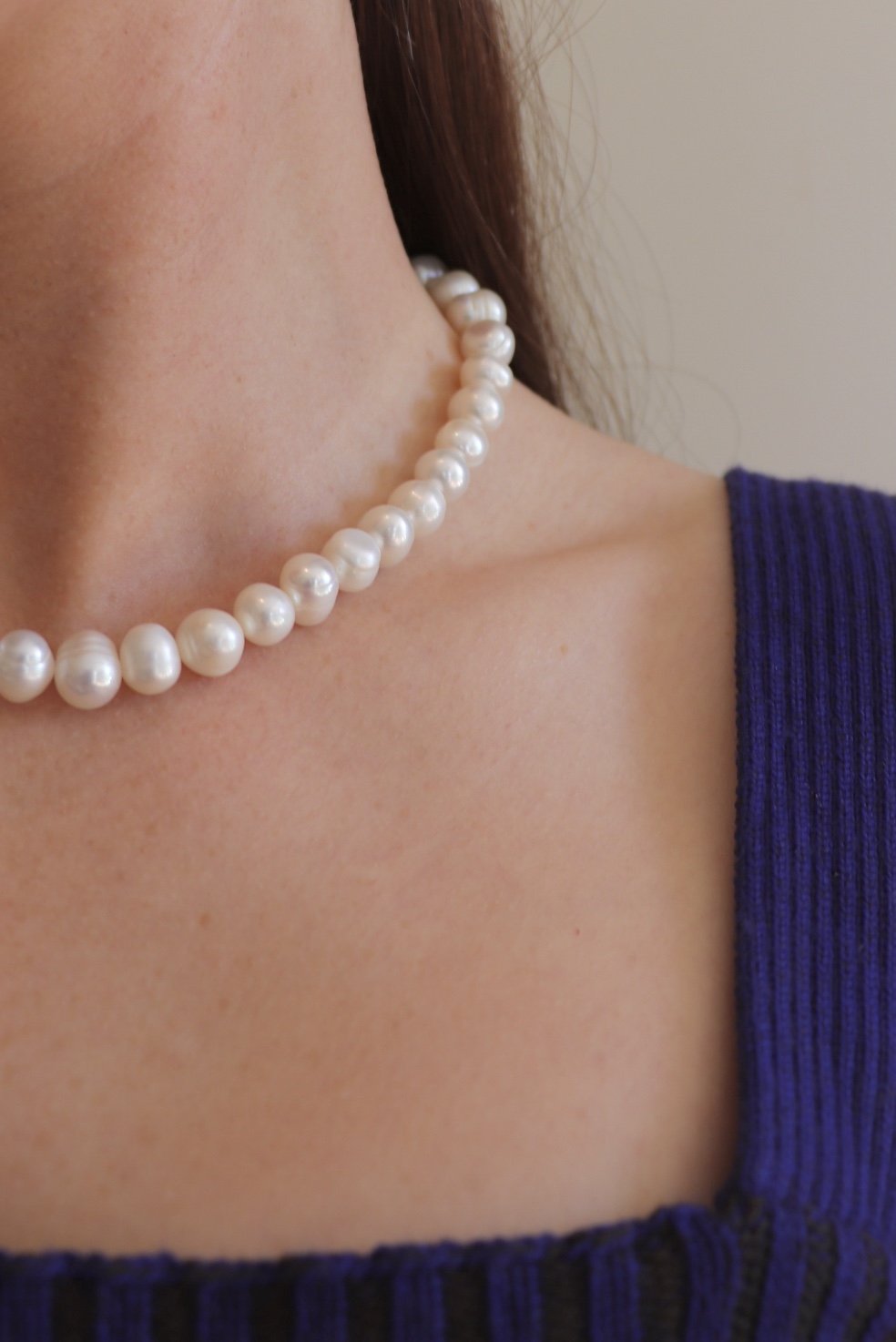 Liberty Necklace // Freshwater Pearls