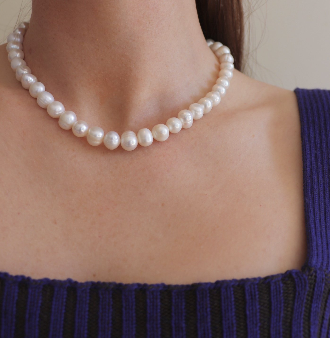 Liberty Necklace // Freshwater Pearls