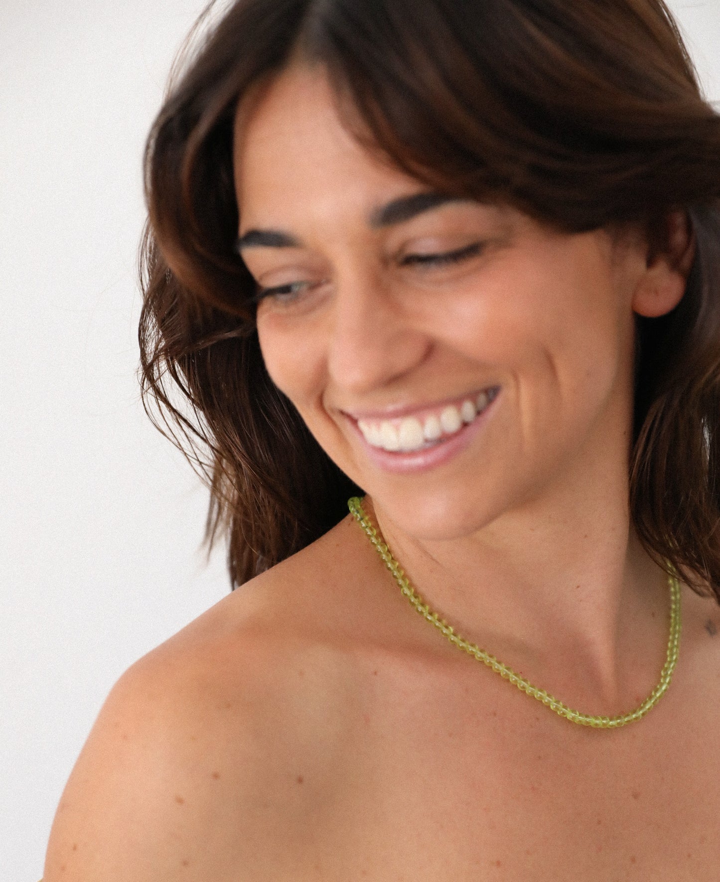 Collar Mina // Algas Verdes